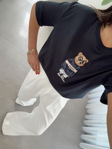 Lacivert Gözlüklü Teddy