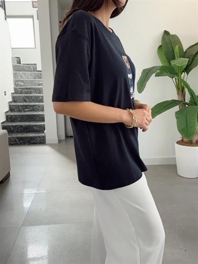 Lacivert Gözlüklü Teddy