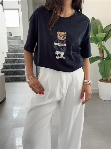 Lacivert Gözlüklü Teddy