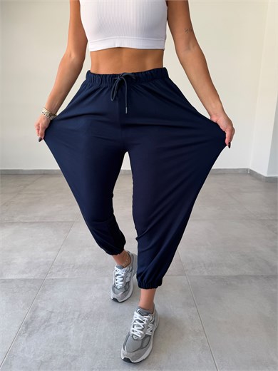 Lacivert Modal Jogger Eşofman