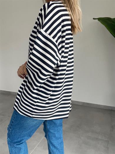 Lacivert Oversize Tshirt