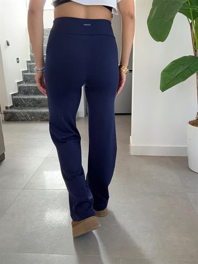 Lacivert Oys Bol Paça Pantolon