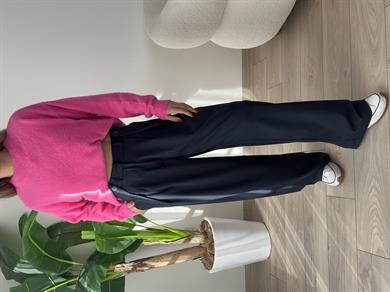 Lacivert Poliviskon Pantolon