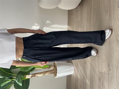 Lacivert Poliviskon Pantolon