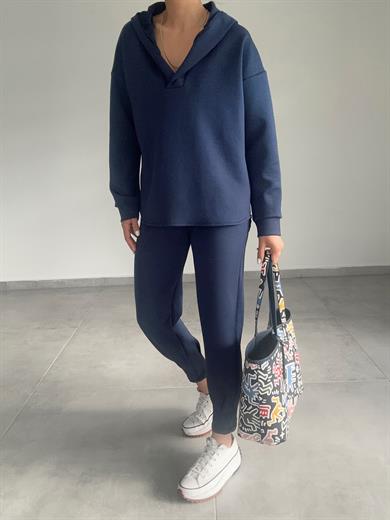 Lacivert Scuba Sweatshirt