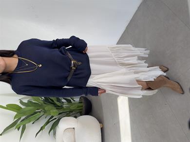 Lacivert Triko Kazak