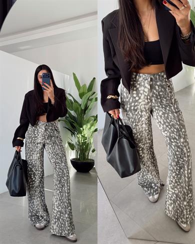 Leika Yüksek Bel Baggy Pantolon