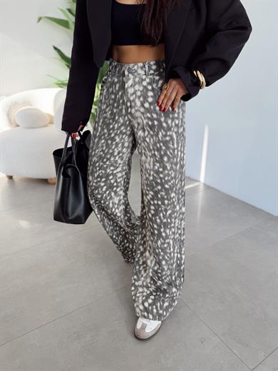 Leika Yüksek Bel Baggy Pantolon