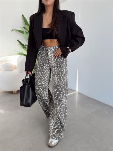 Leika Yüksek Bel Baggy Pantolon