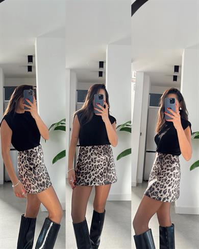 Leopar Desen Etek