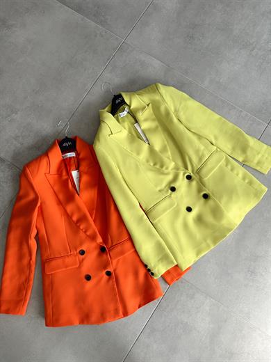 Lime Blazer Ceket