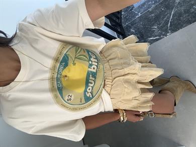 Limon Baskılı Tshirt