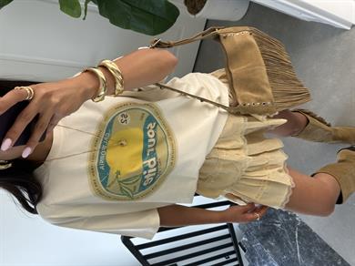 Limon Baskılı Tshirt