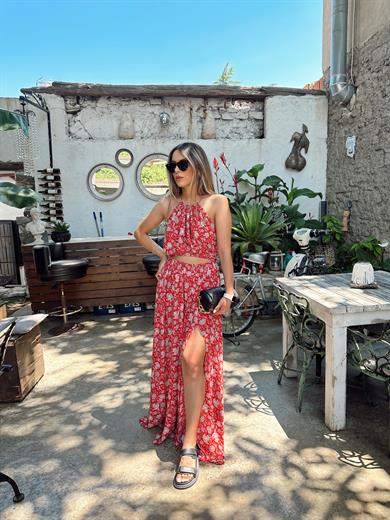 Luı Tacey Krmızı Elbise