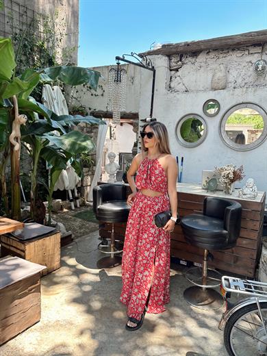 Luı Tacey Krmızı Elbise