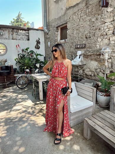 Luı Tacey Krmızı Elbise