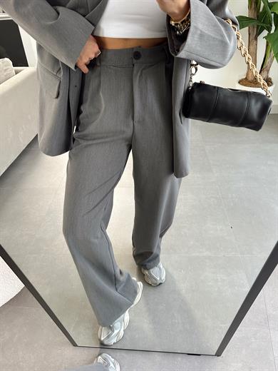 M-D Antrasit Palazzo Pantolon