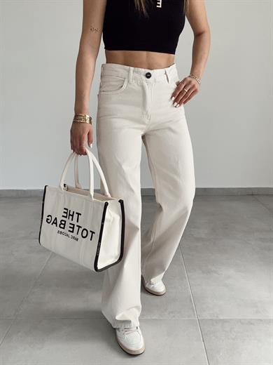 M-D Taş Bol Paça Pantolon