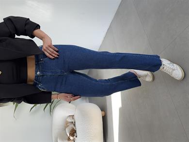 Mavi Bootcut Kesik Paça Jean