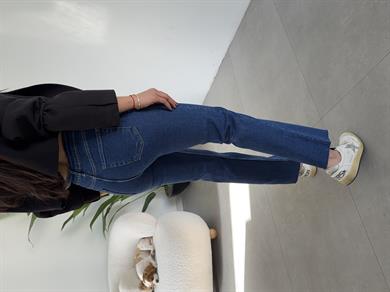 Mavi Bootcut Kesik Paça Jean