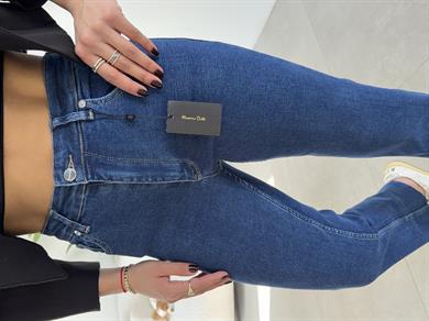 Mavi Bootcut Kesik Paça Jean