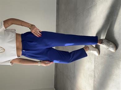 Meri Sax Arka Bel Lastikli Likralı Pantolon