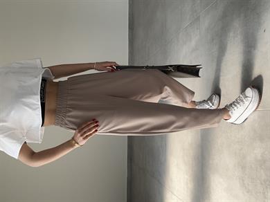 Mila Vizon Önü Dikişli Şalvar Pantolon