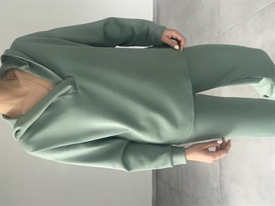 Mint Yeşil Scuba Sweatshirt