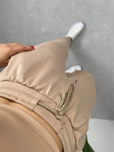 Modal Kumaş Açık Kahve Eşofman