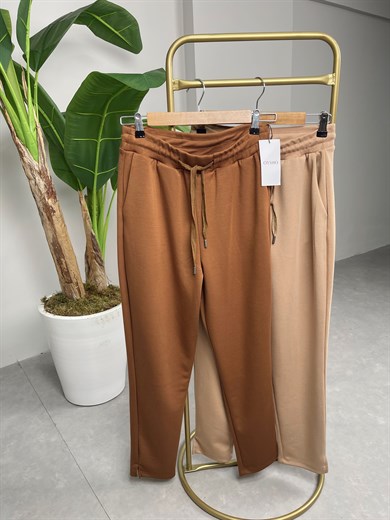 Modal Kumaş Kahve Eşofman