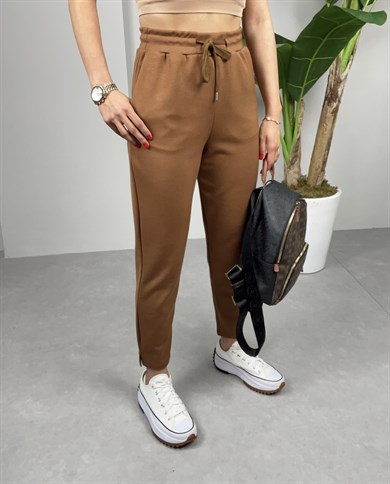 Modal Kumaş Kahve Eşofman