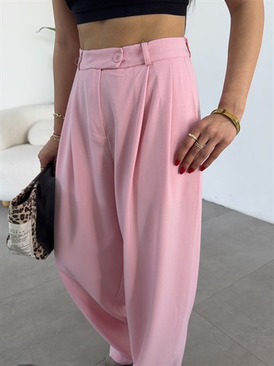 Monaco Pembe Maskülen Pantolon