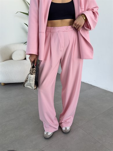 Monaco Pembe Maskülen Pantolon