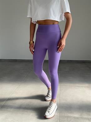 Mor İçi Şardonlu Toparlayıcı Fitilli Tayt