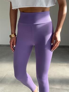 Mor İçi Şardonlu Toparlayıcı Fitilli Tayt