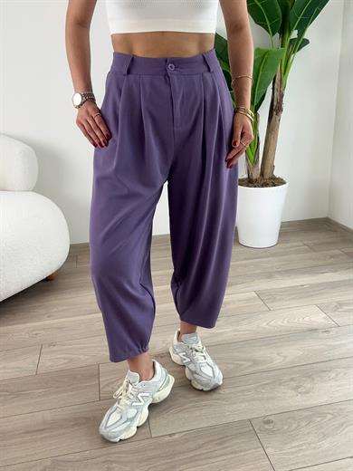 Mor Şalvar Pantolon