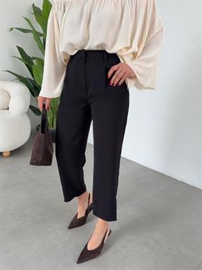 Narbella Siyah Pantolon