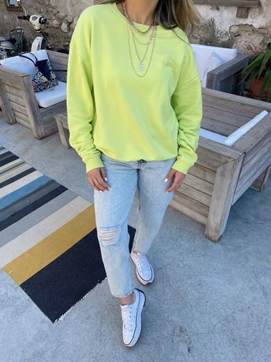 Neon Yeşil Sweat