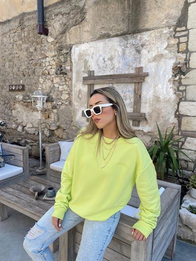 Neon Yeşil Sweat