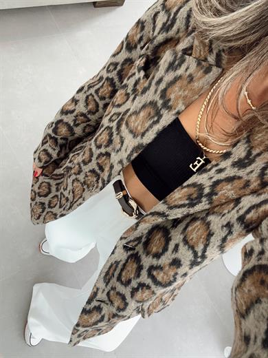 New Kaşe Leoapar Blazer Ceket