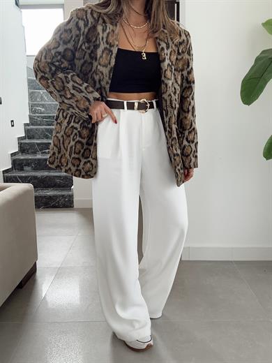 New Kaşe Leoapar Blazer Ceket