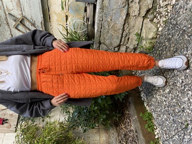 Oranj Paça Lastikli Eşofman