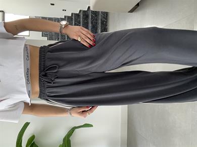 Oys Antrasit  Biyeli Bol Paça Eşofman