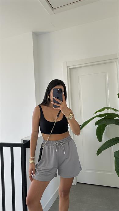 Oys Gri Modal Şort