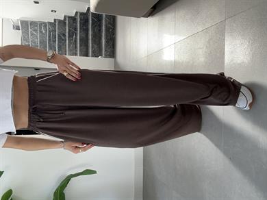 Oys Kahve  Biyeli Bol Paça Eşofman