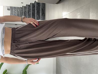 Oys Kahve  Biyeli Bol Paça Eşofman