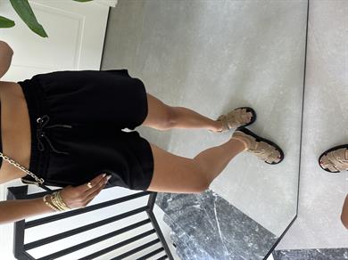 Oys Siyah Modal Şort