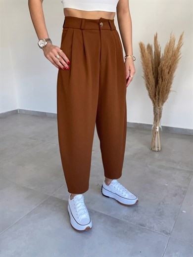 Özel Üretim Acı Kahve Şalvar Pantolon