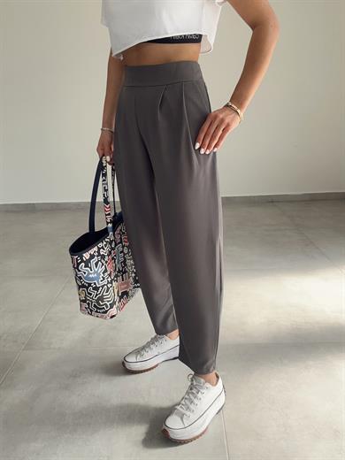 Özel Üretim Bombeli Antrasit Pantolon