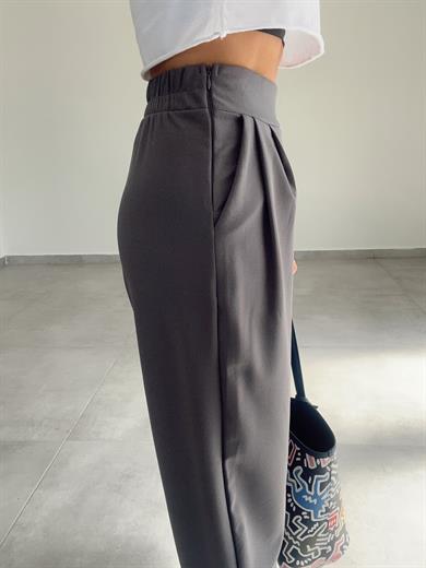 Özel Üretim Bombeli Antrasit Pantolon